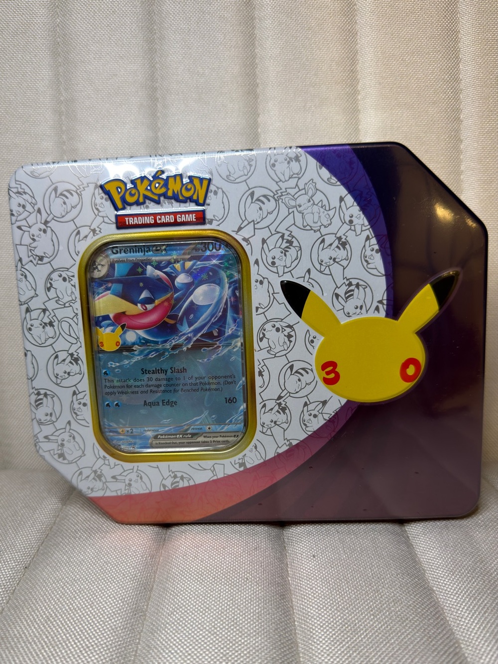 Pokémon TCG 30th celebration tin - Greninja